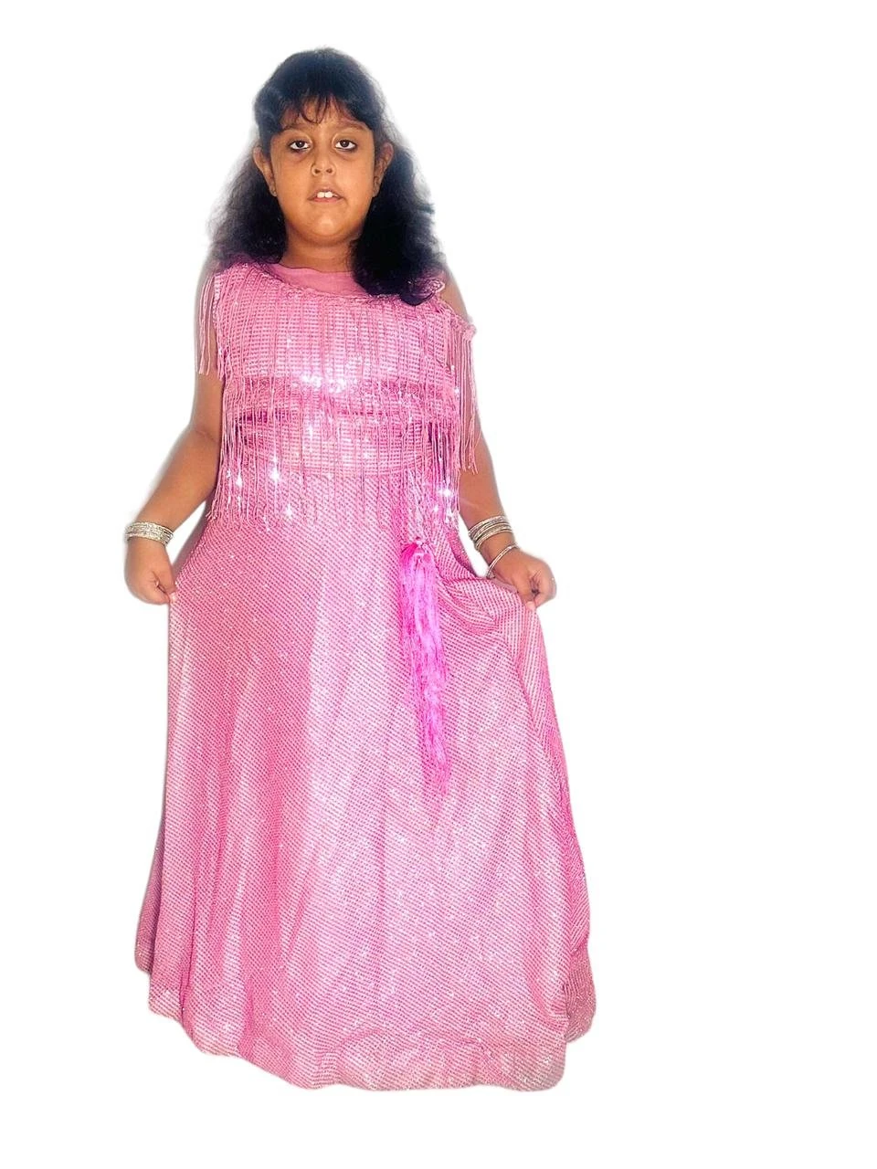 Girls' Lehenga Choli Pink