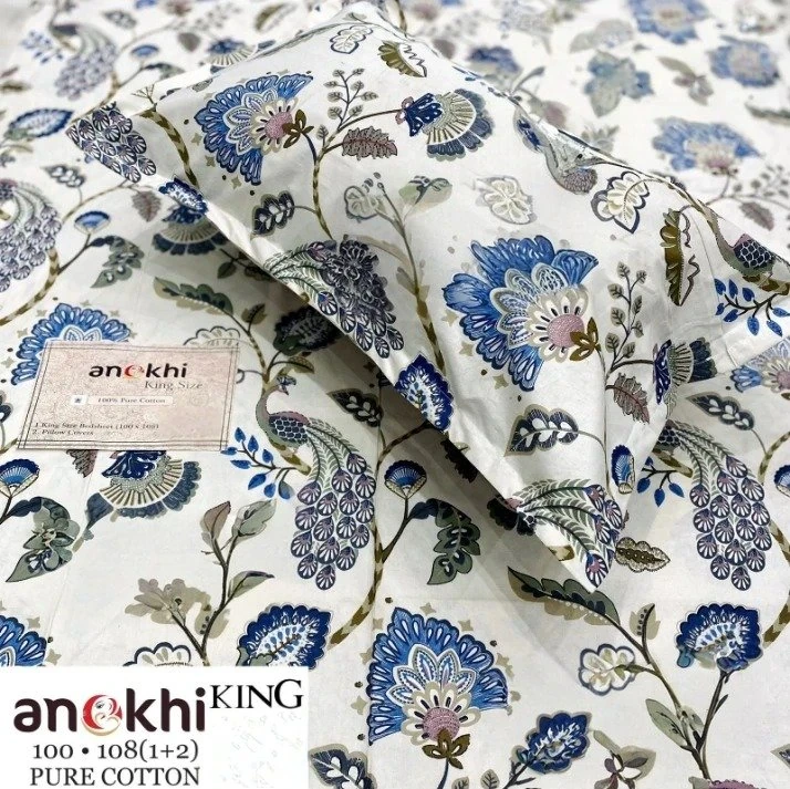 Cotton Bedsheet Off-White