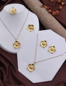 Women's Stainless Steel Earrings Gold