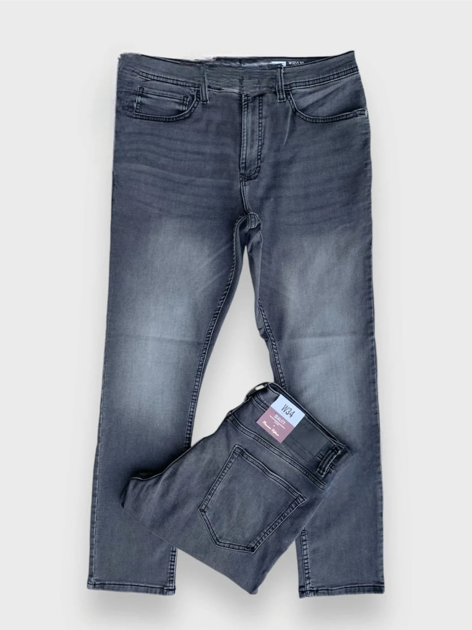 Men's Jeans Grey – Slim Fit
