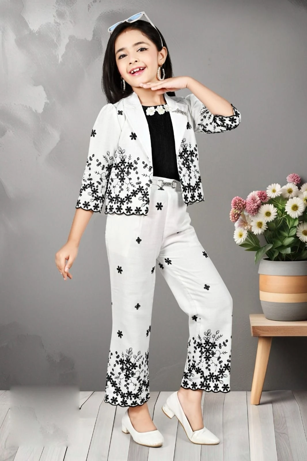 Girls' Clothing Set White
