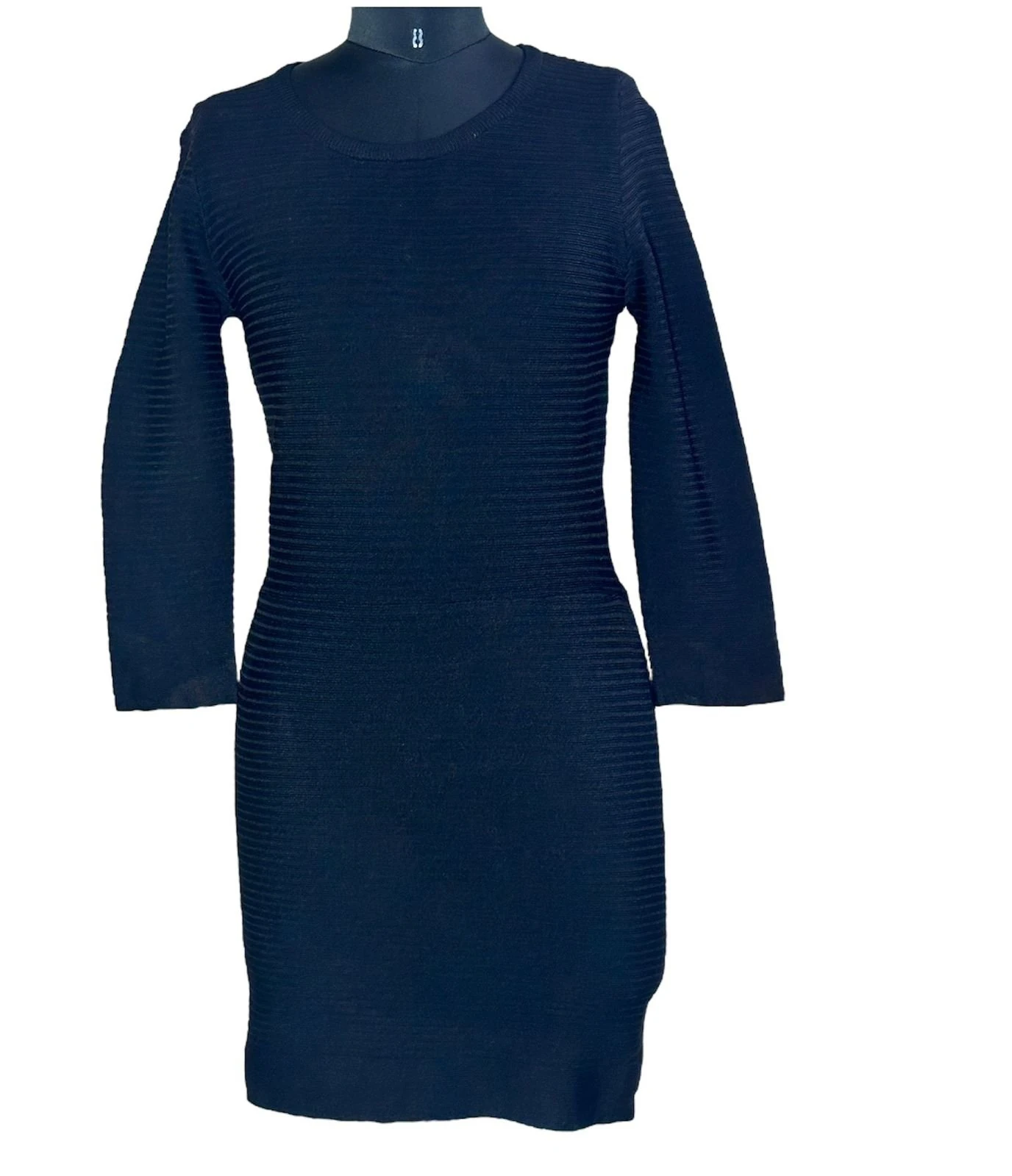 Women's Viscose Rayon Dress Black – Slim Fit