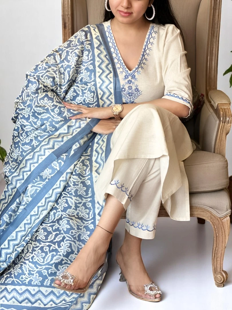 Women's Cotton Co-Ord Set
