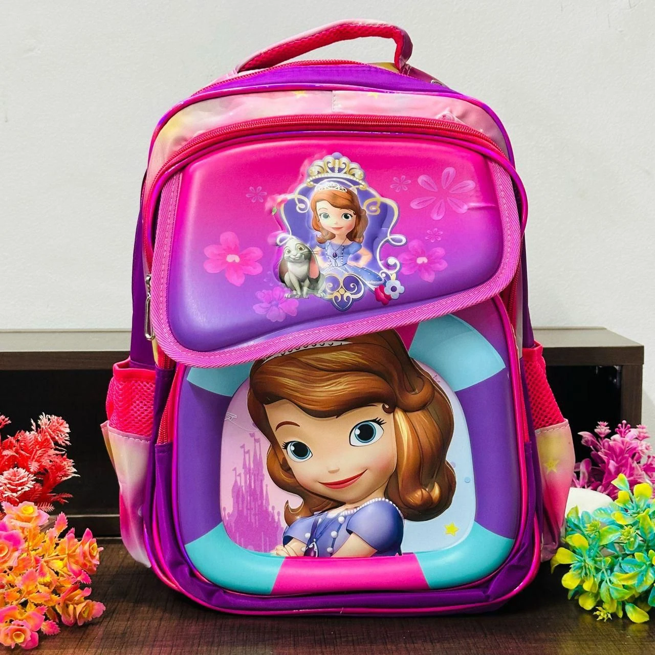 Disney Princess School Bag Pink