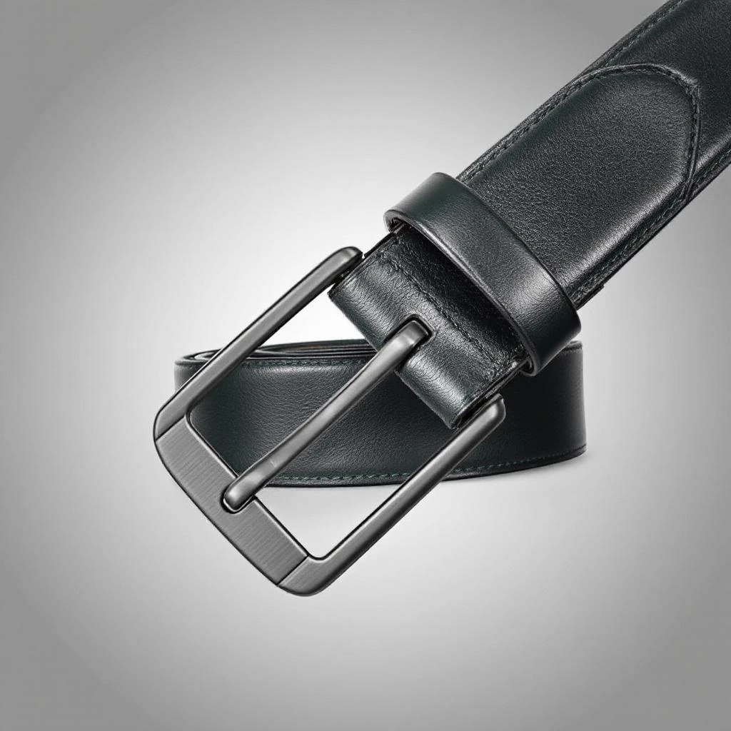 Men's Leather Belt Black