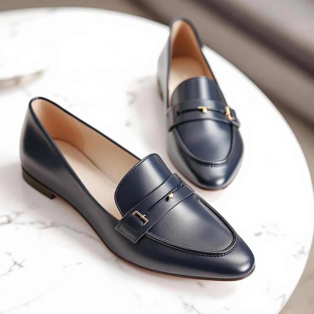 Women's Casual Shoes Navy Blue