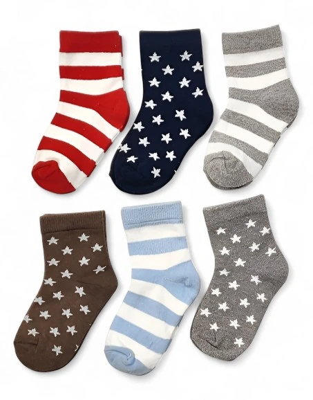 Girls' Cotton Socks Multicolour