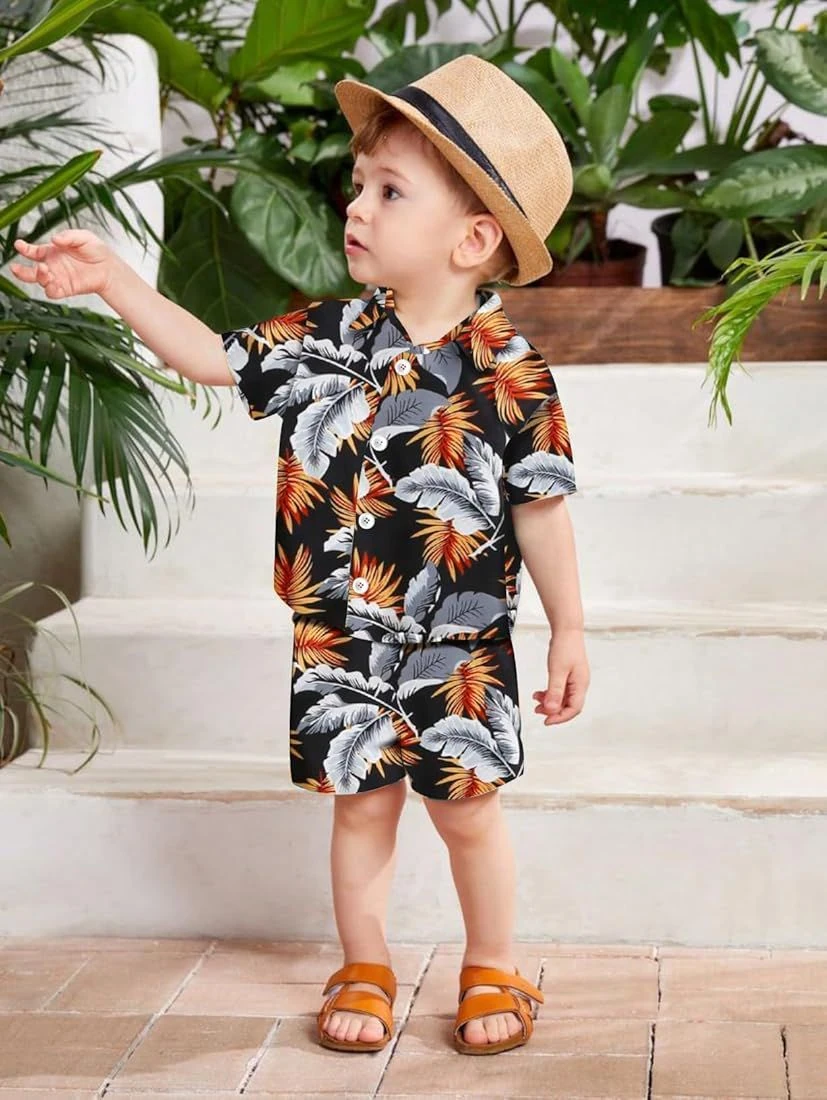 Boys' Imported Hosiery Hosiery Clothing Set Black