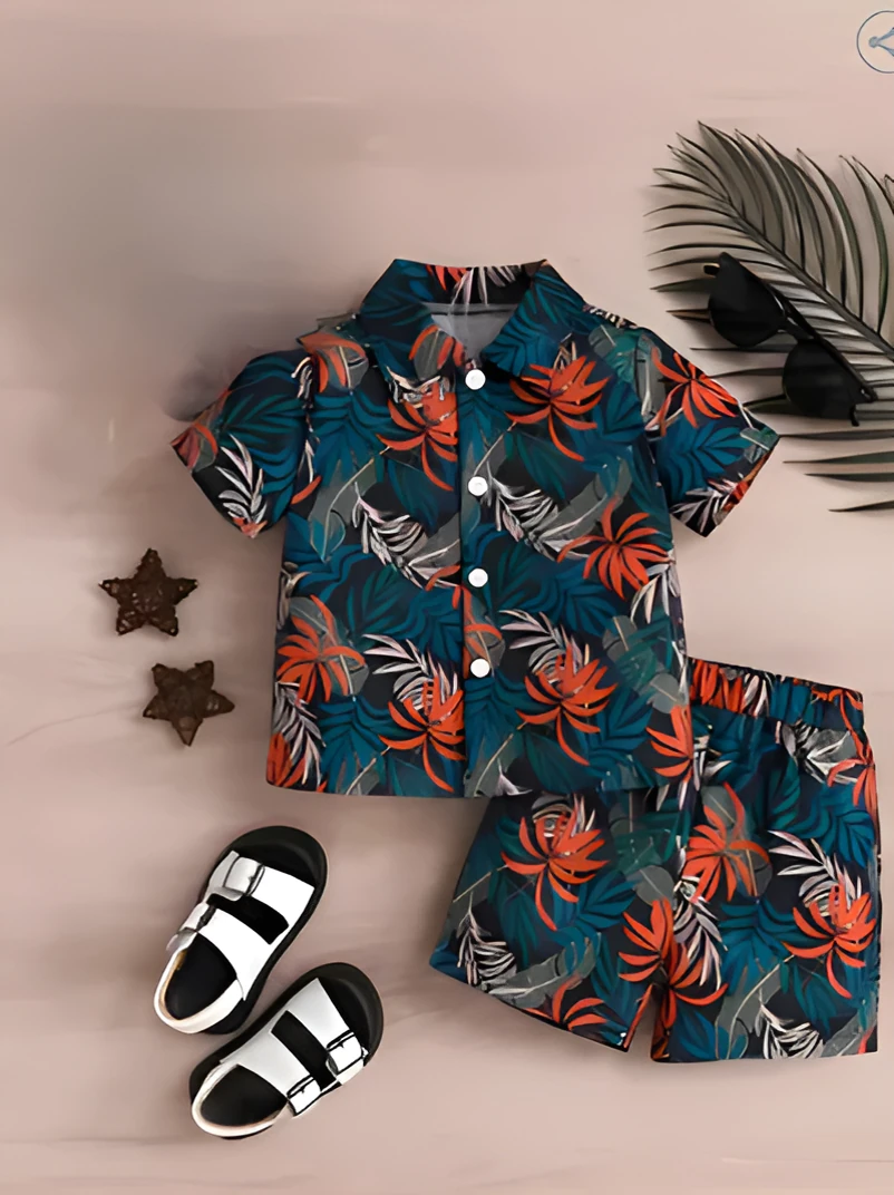Boys' Imported Hosiery Hosiery Shirt Teal Blue
