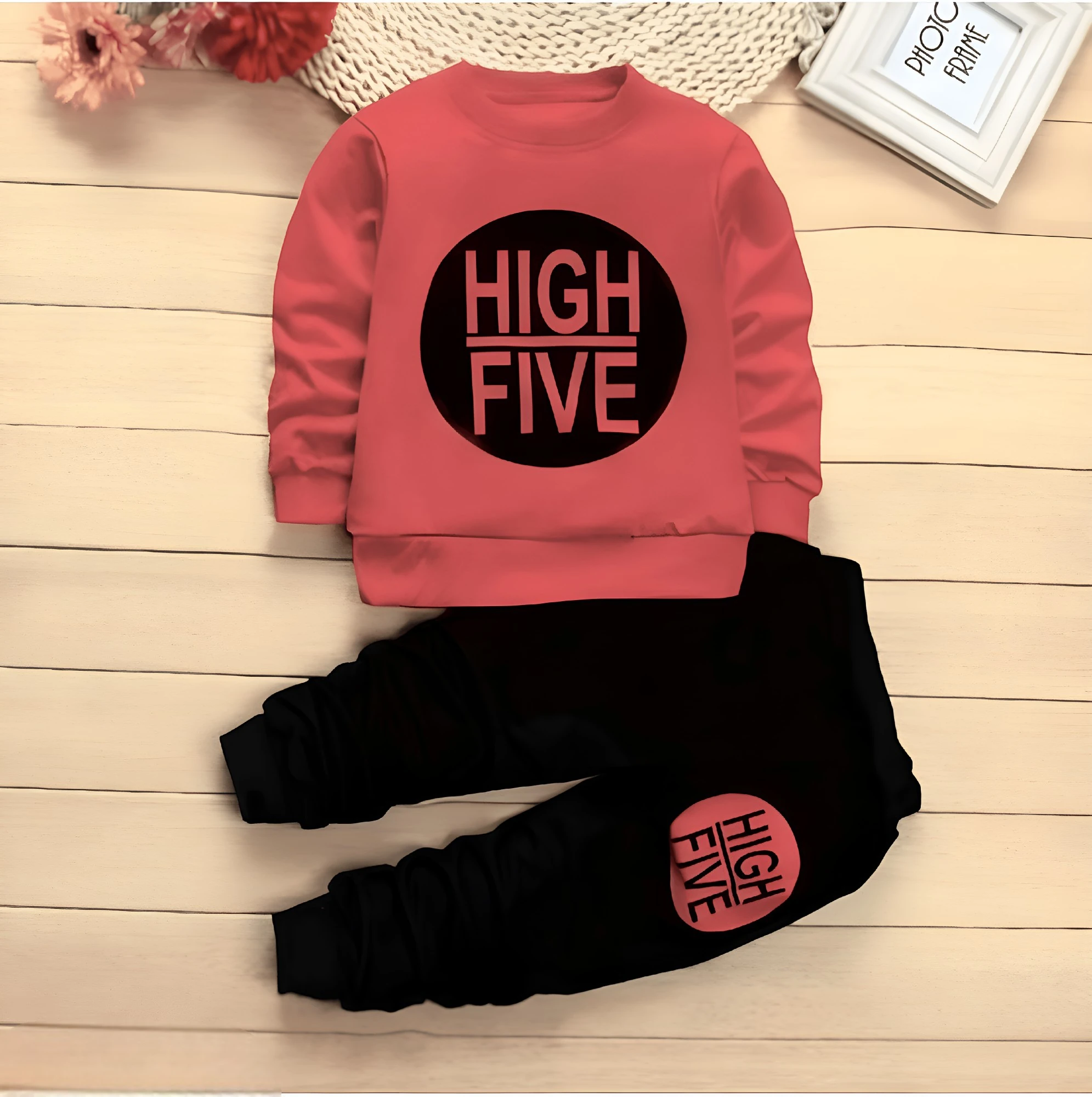 Boys' Imported Hosiery Hosiery Clothing Set Red