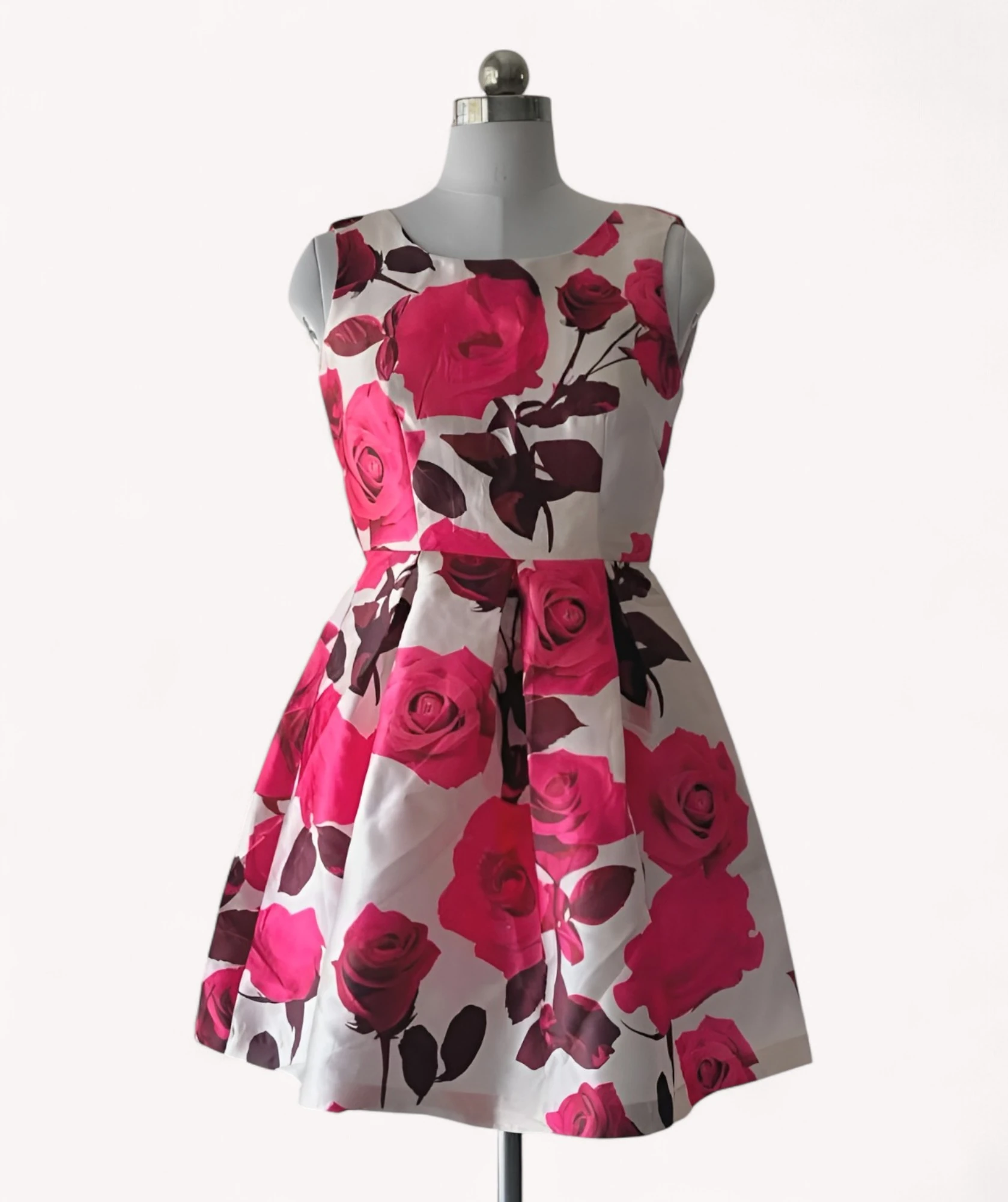 Women's Satin Dress Pink – Slim Fit
