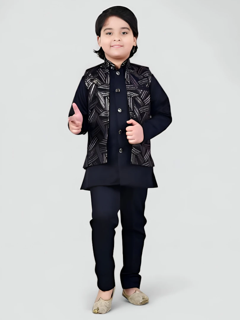 Girls' Clothing Set Navy Blue