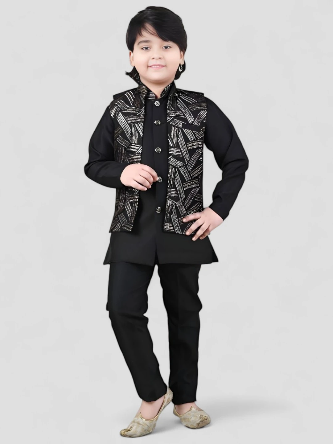 Girls' Clothing Set Black
