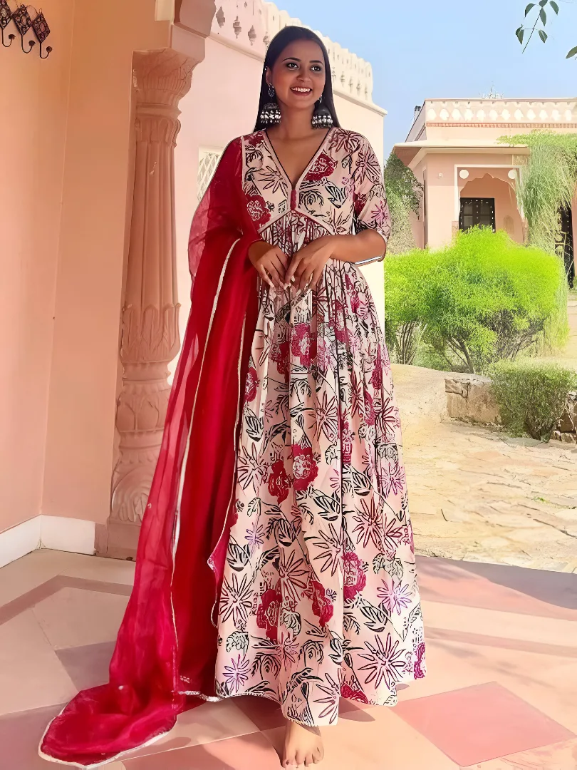 Women's Cotton Suit Pink – Ready to Wear