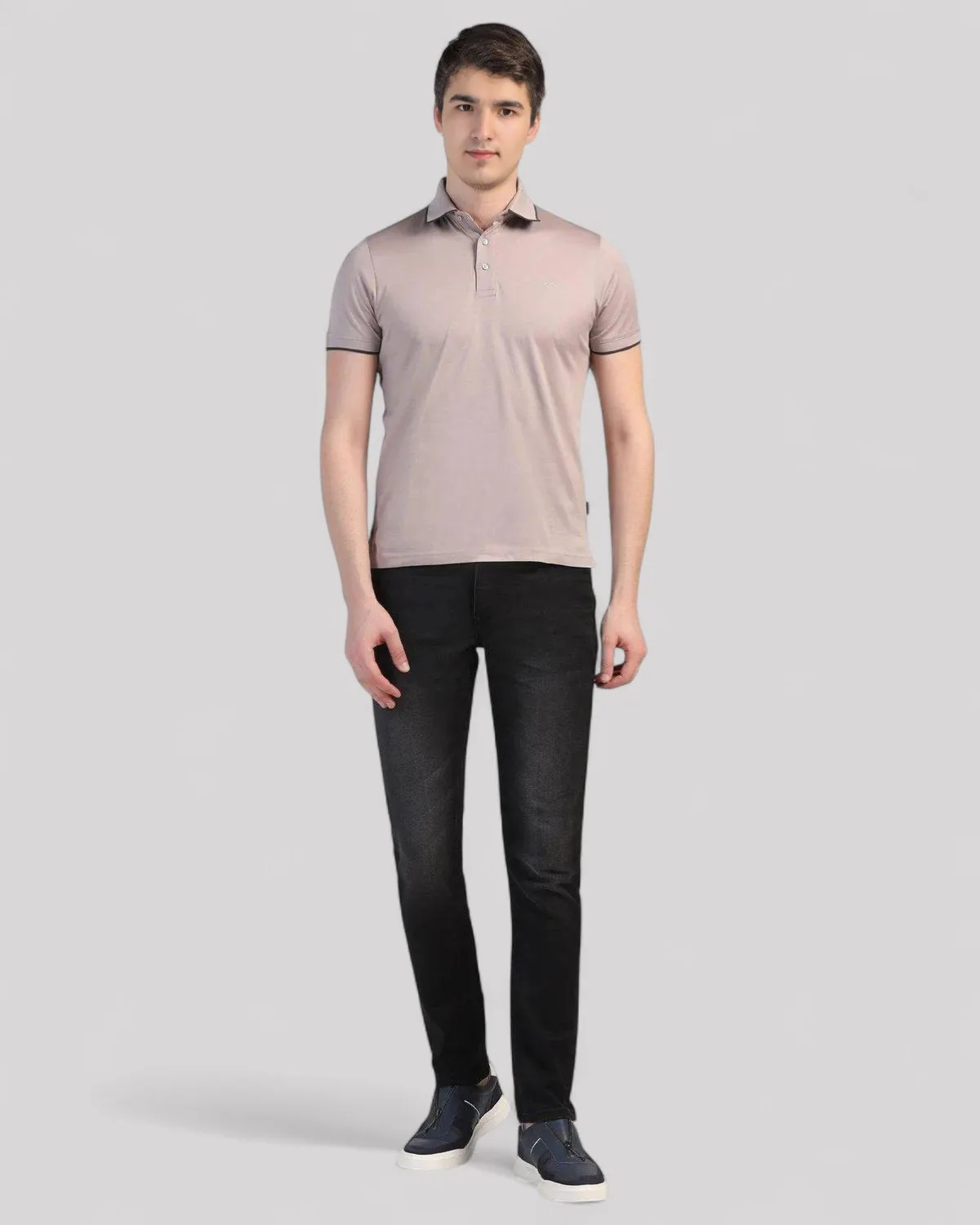 Men's Cotton Jeans Black – Slim Fit