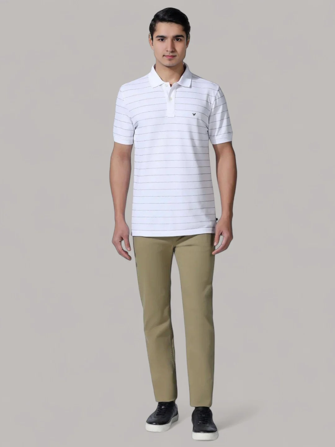 Men's Cotton Jeans Beige – Slim Fit