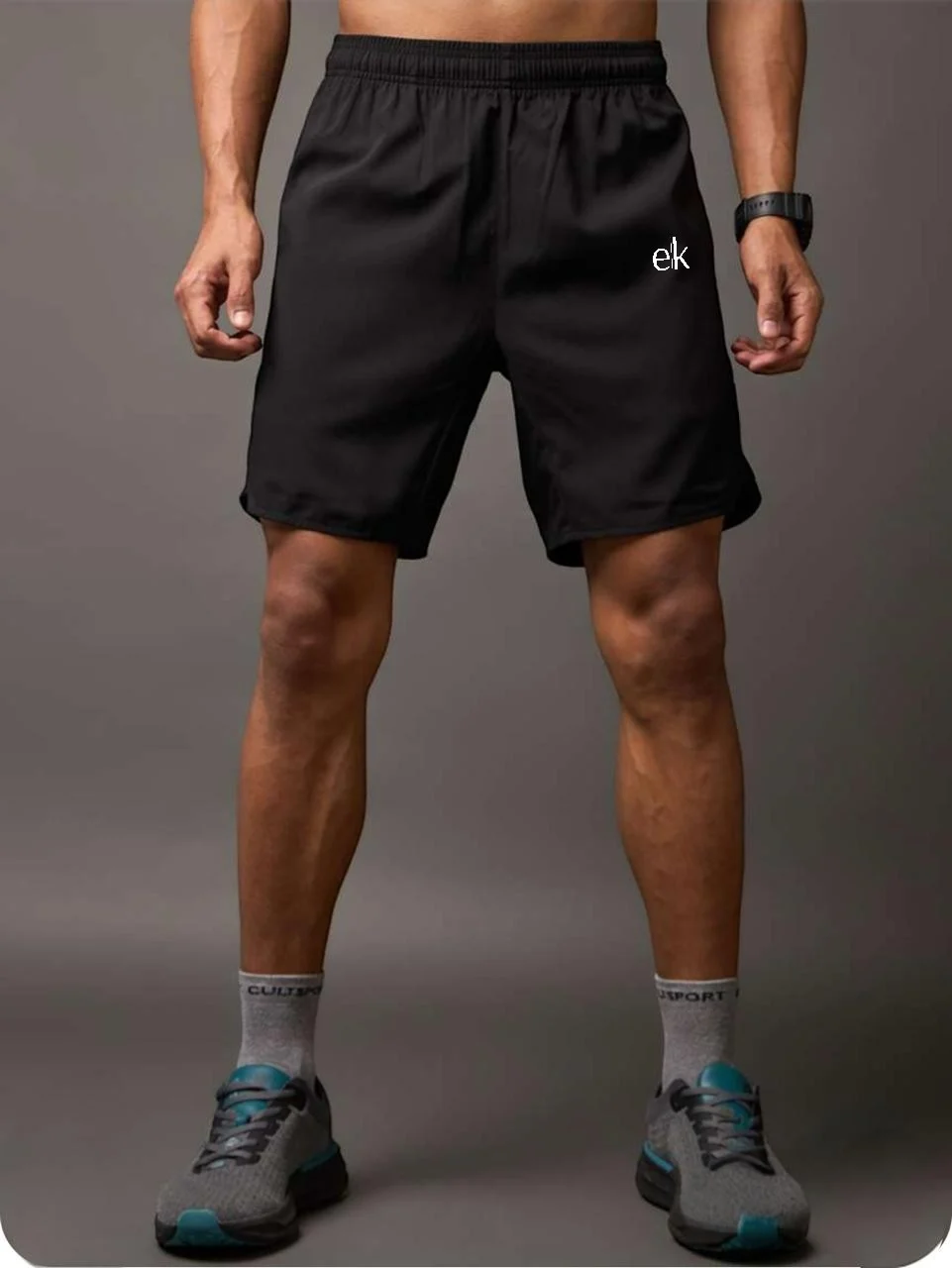 Men's Premium Fabric Shorts Black – Ready to Wear