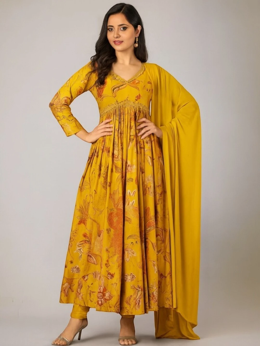 Women's Chinon Suit Yellow – Ready to Wear