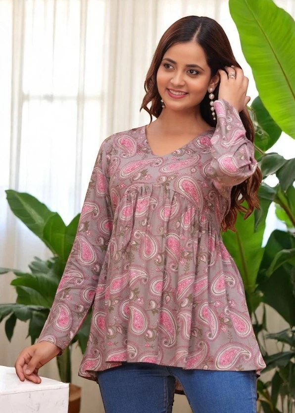 Women's Cotton Kurta – Printed