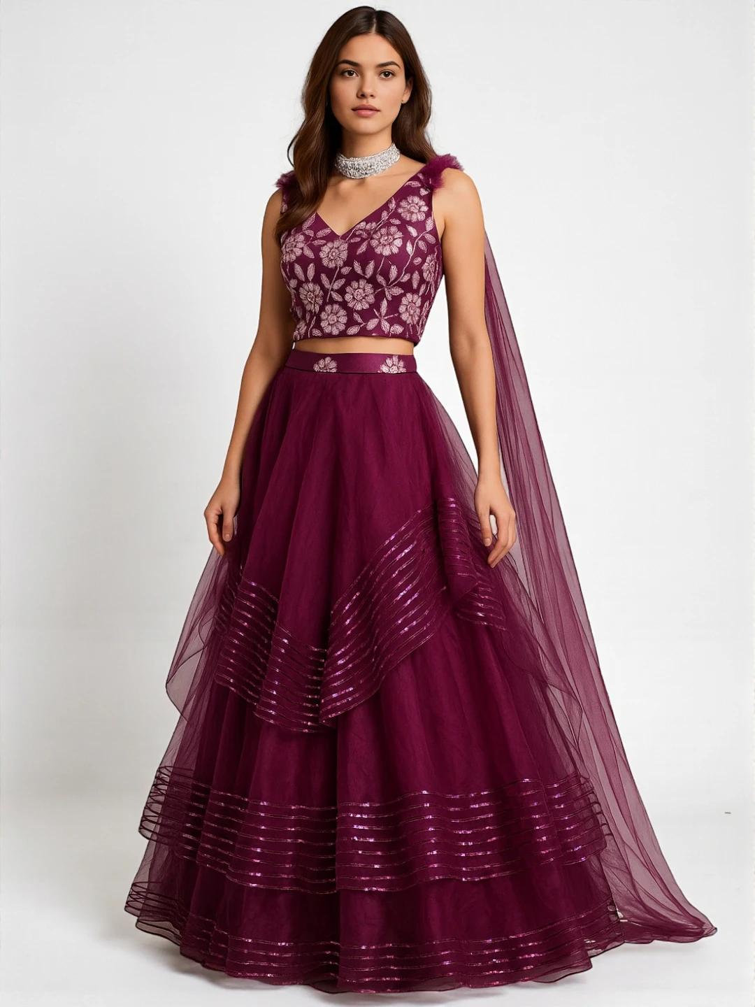 Women's Lehenga Choli – Embroidered