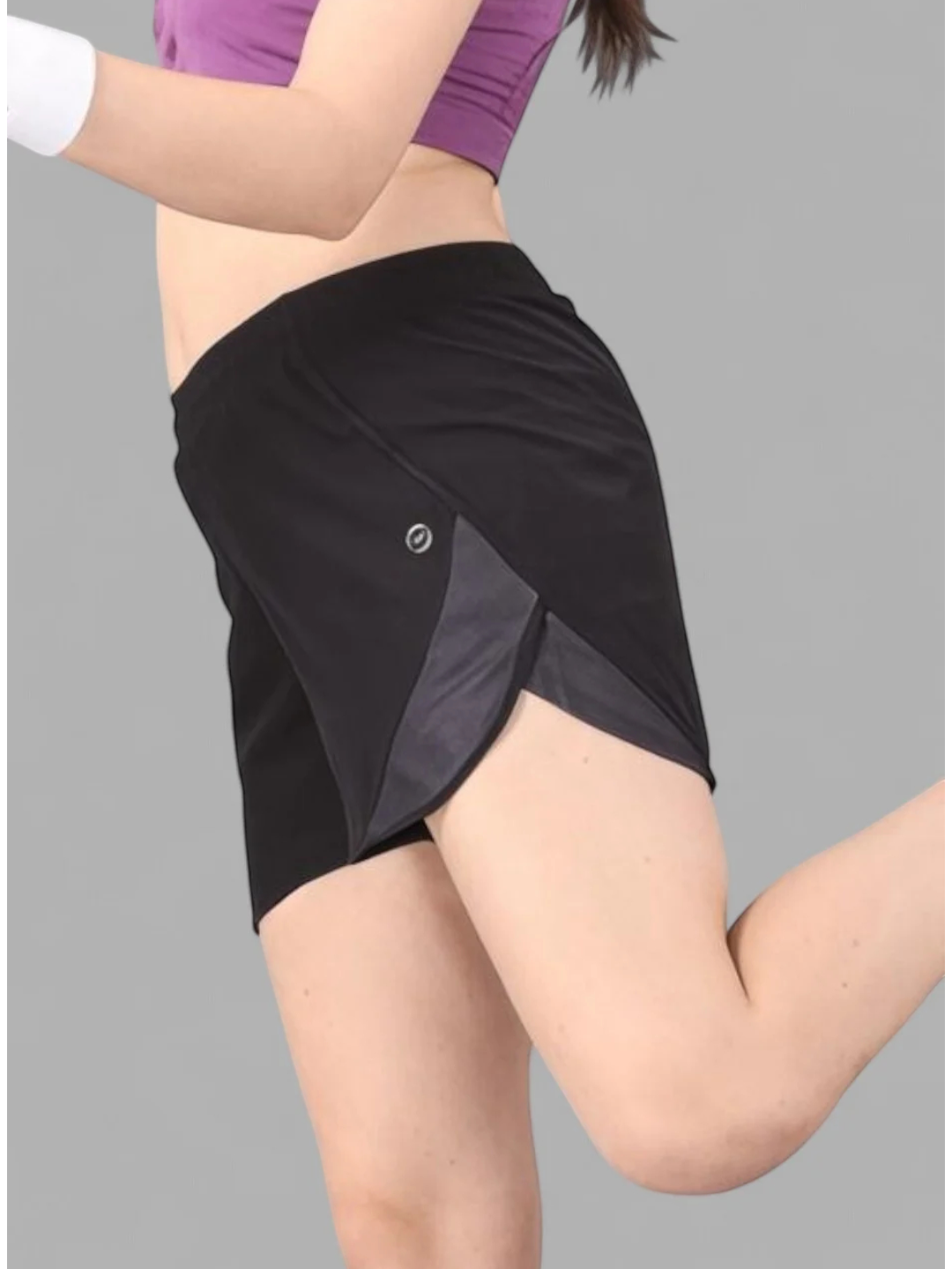 Women's Shorts Black – Slim Fit