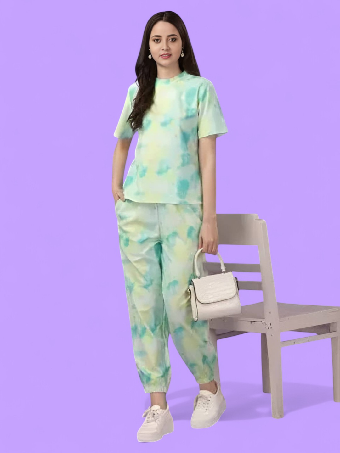Women's Tencil Tencel Co-Ord Set Green – Ready to Wear