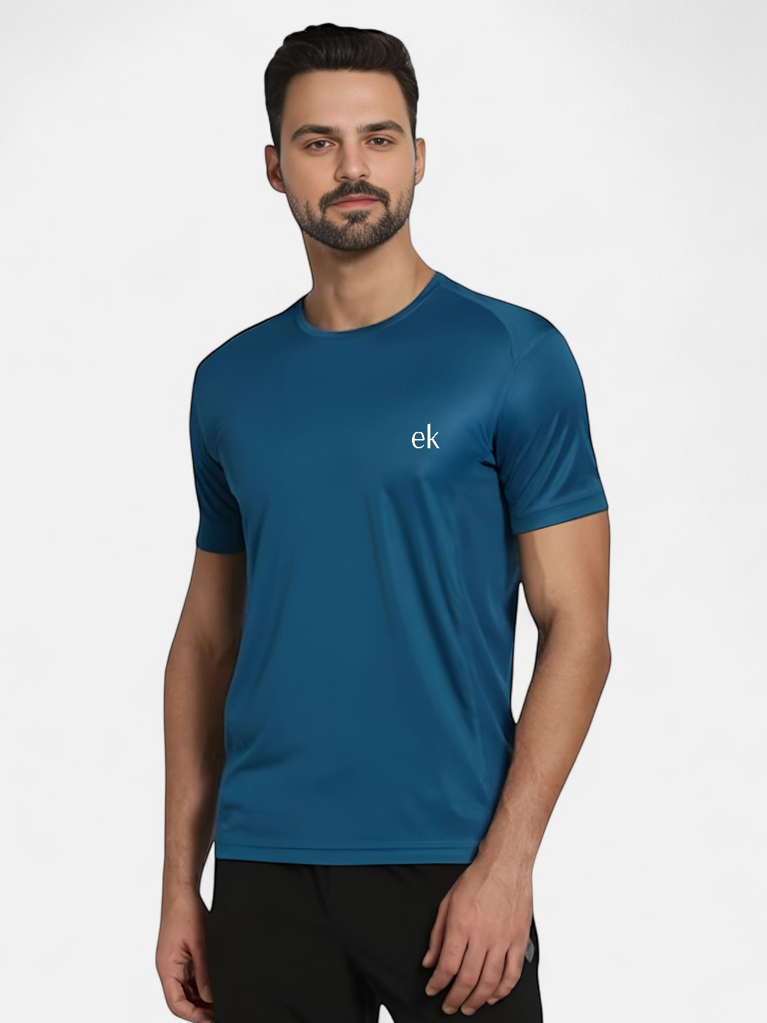 Men's Premium Fabric Sarina T-Shirt Airforce – Solid