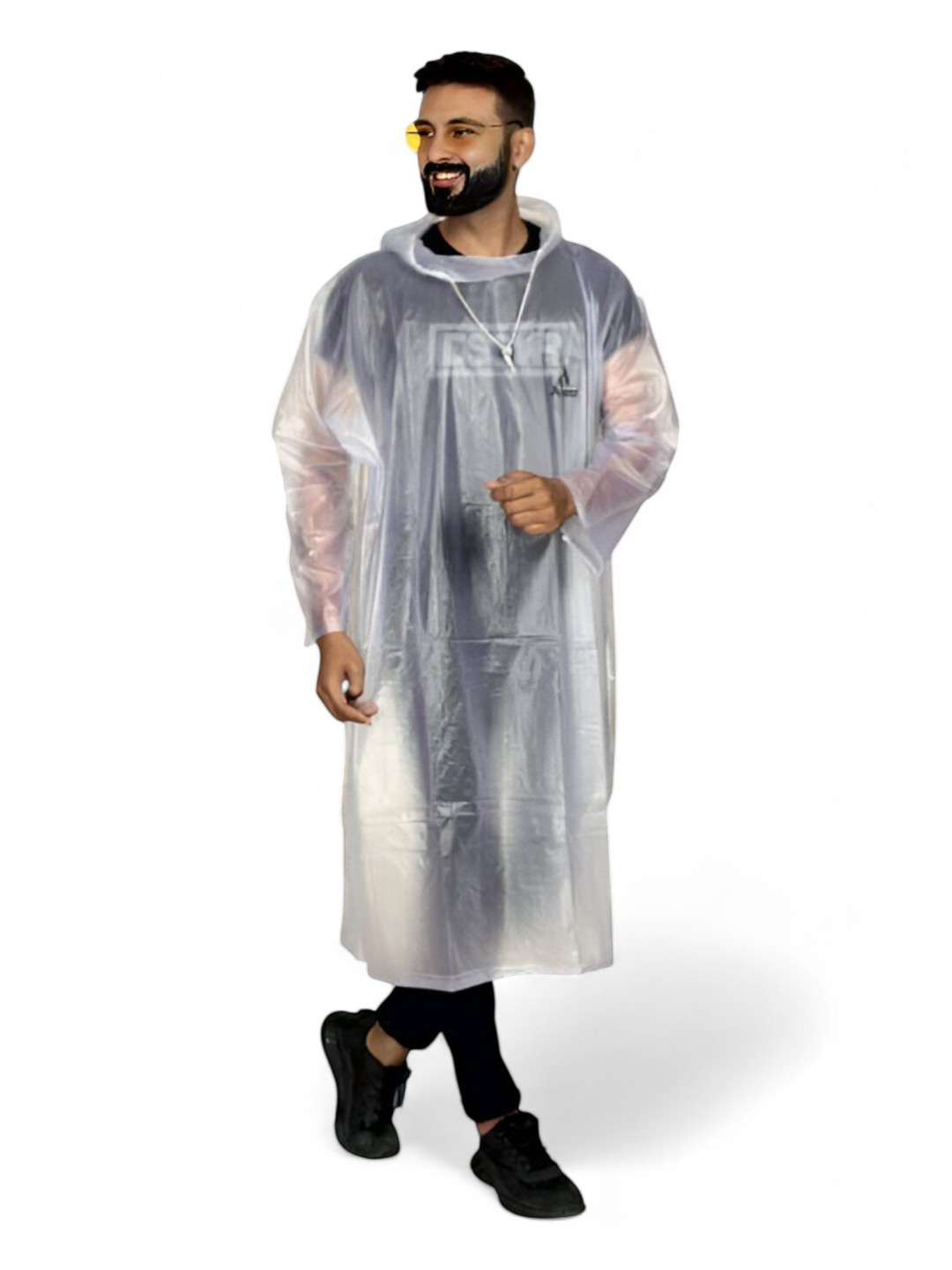 Men's Rainwear White