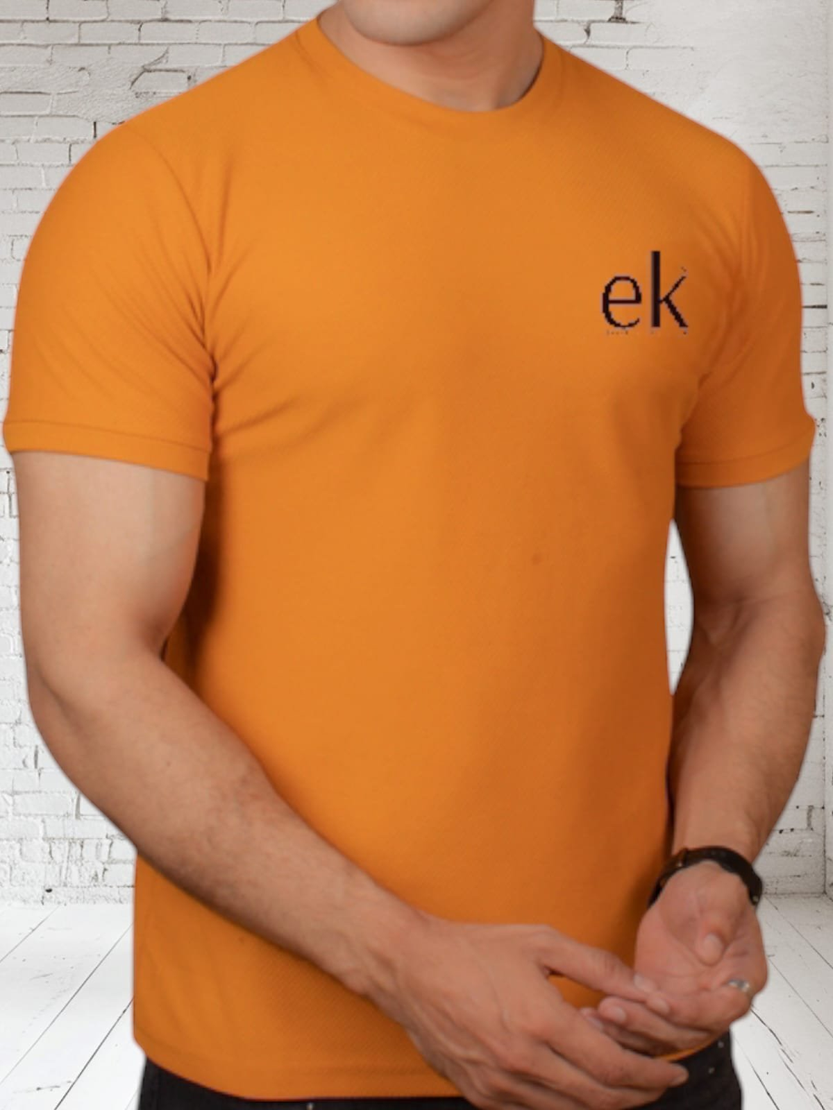 Men's T-Shirt Mustard – Slim Fit