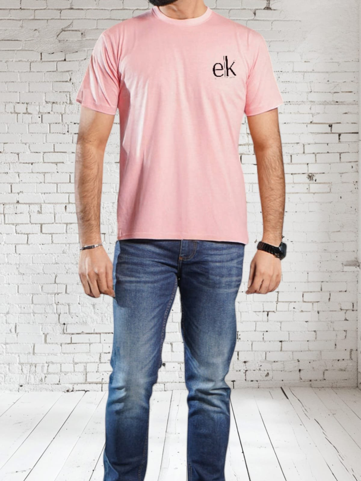 Men's T-Shirt Pink – Slim Fit