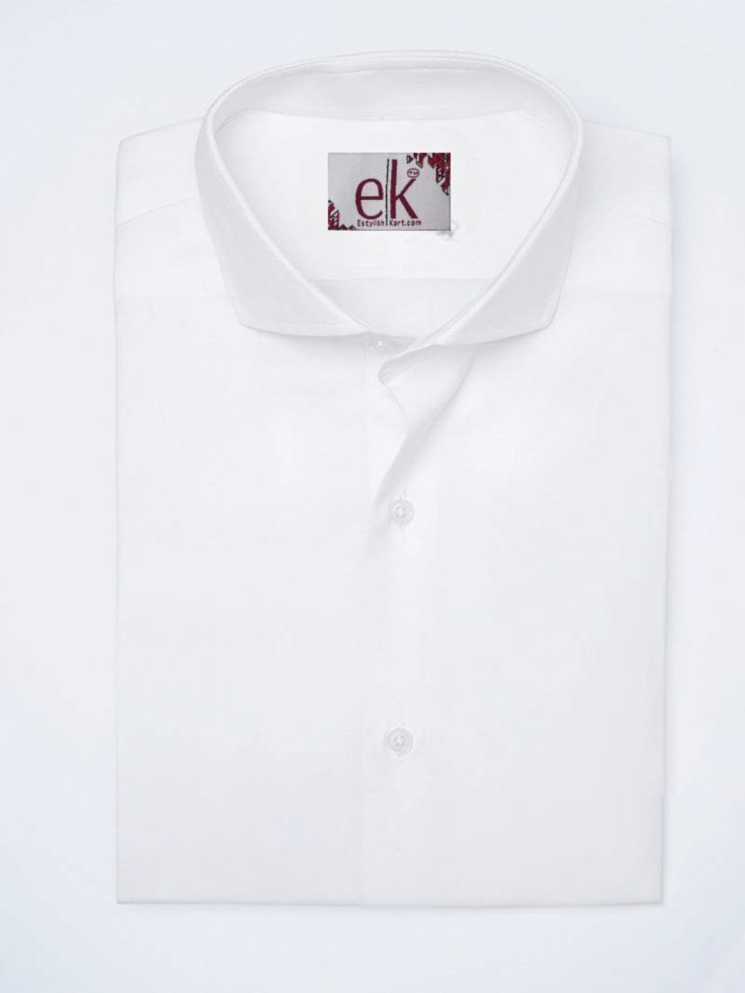 Men's Cotton Shirt White – Slim Fit