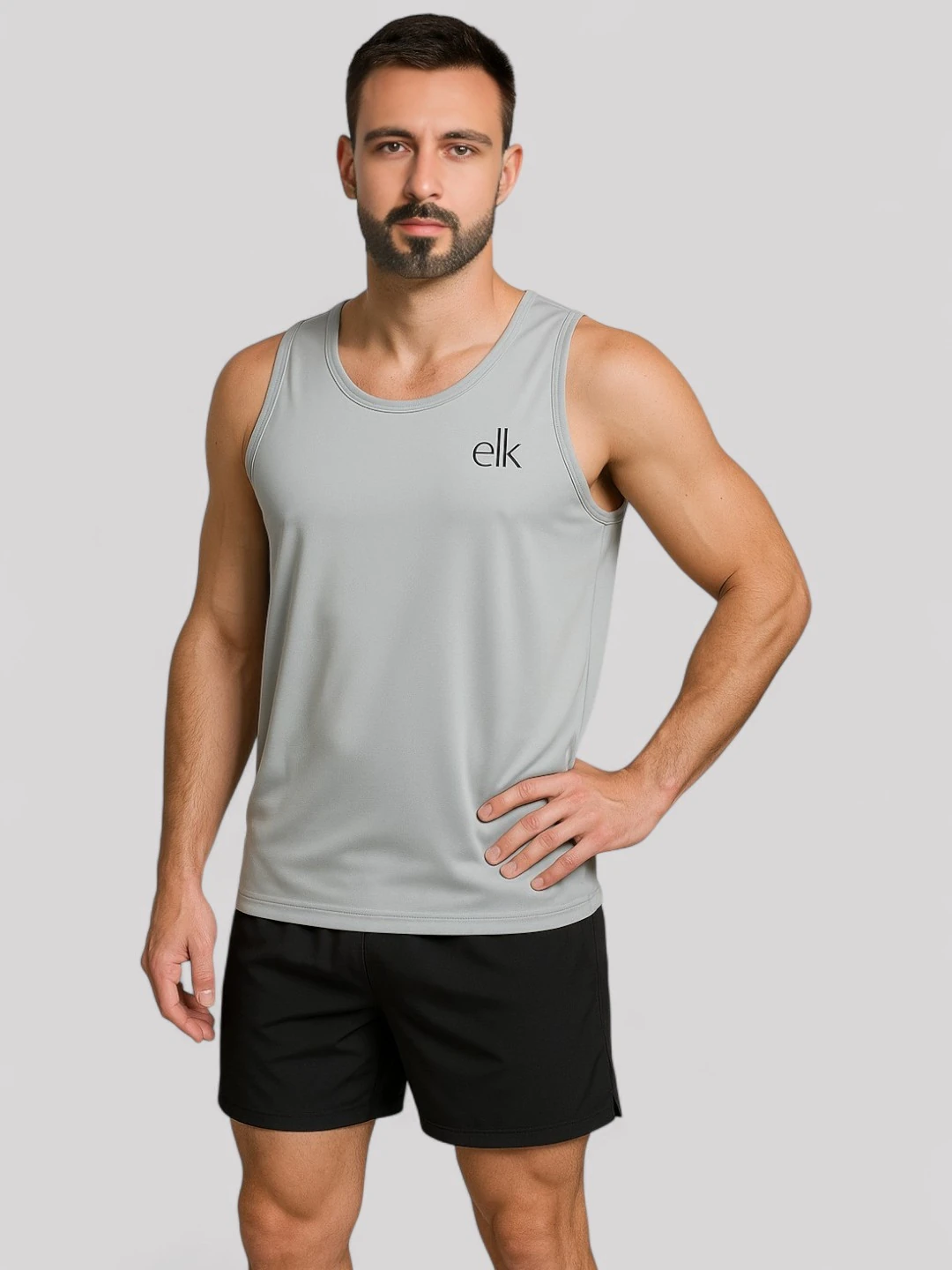 Men's Premium Fabric Briefs Light Grey – Slim Fit