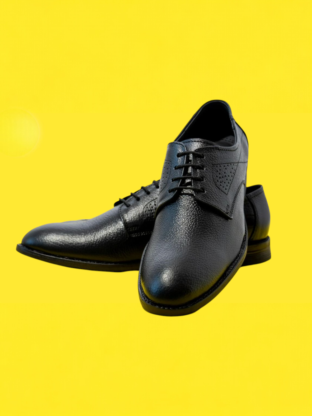Men's Genuine Leather Dress Black