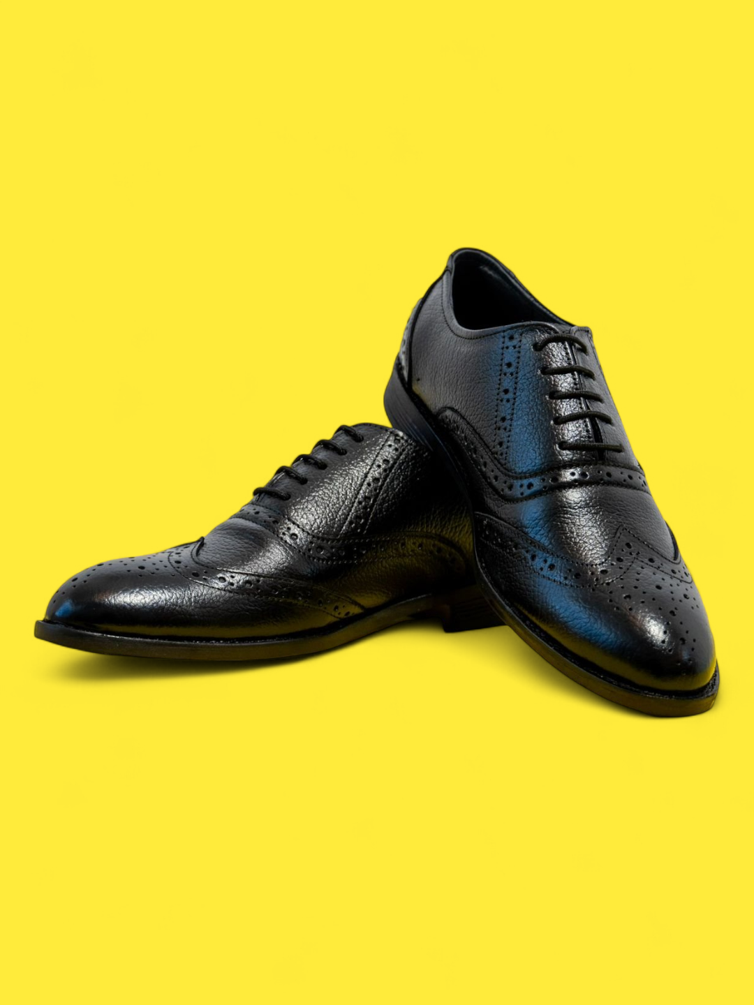 Men's Genuine Leather Shoes Black