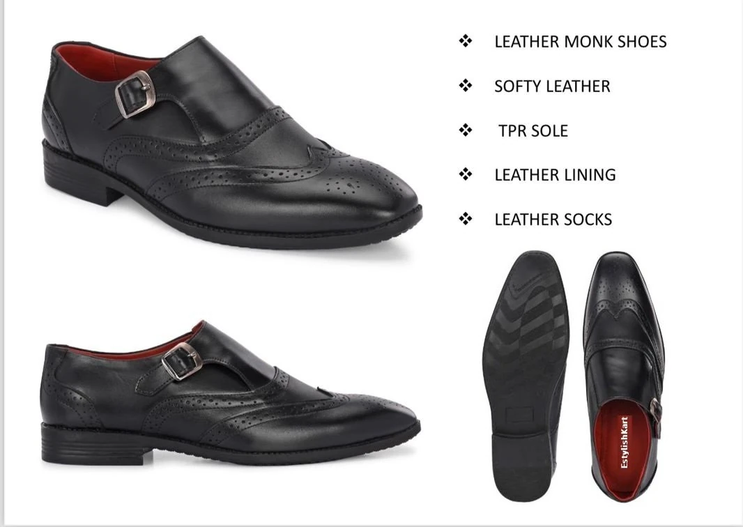Men's Genuine Leather Shoes Black