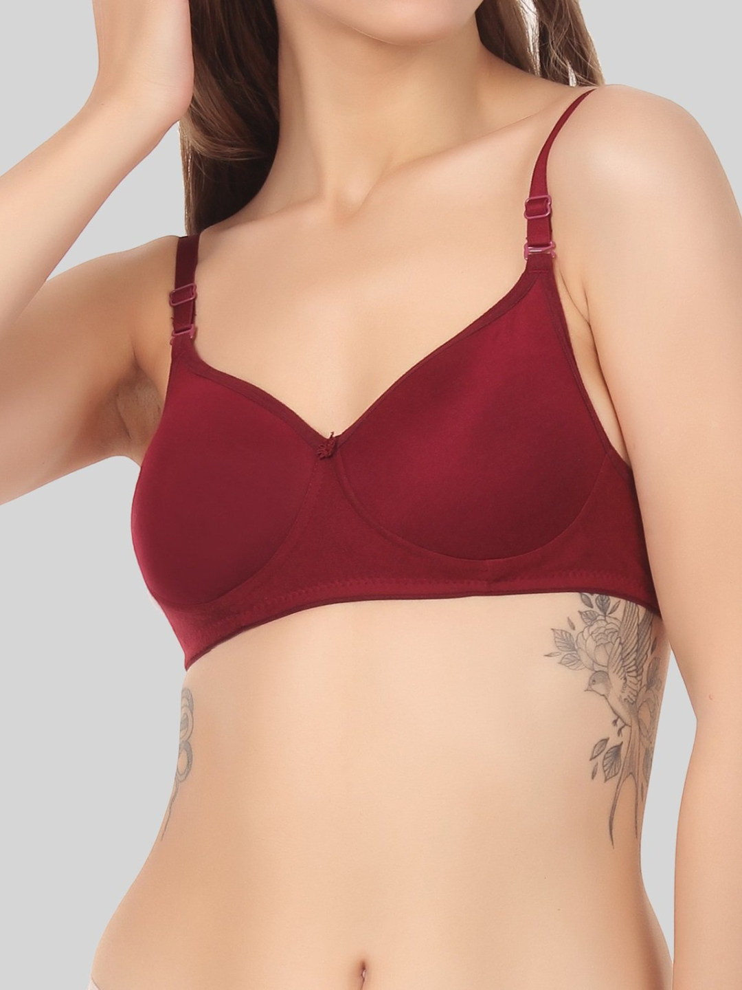 Women's Bra Burgundy
