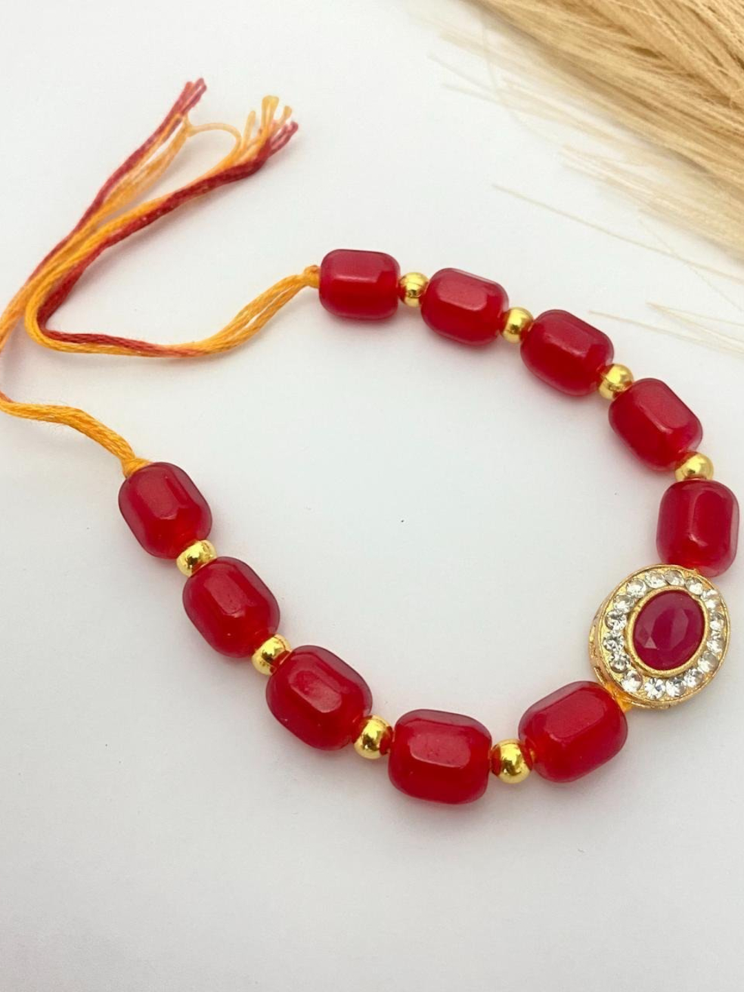 Women's Jewellery Red – Floral Print