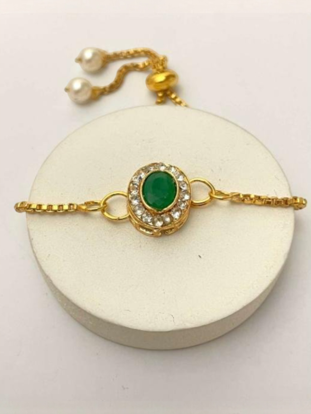 Women's Jewellery Green – Floral Print