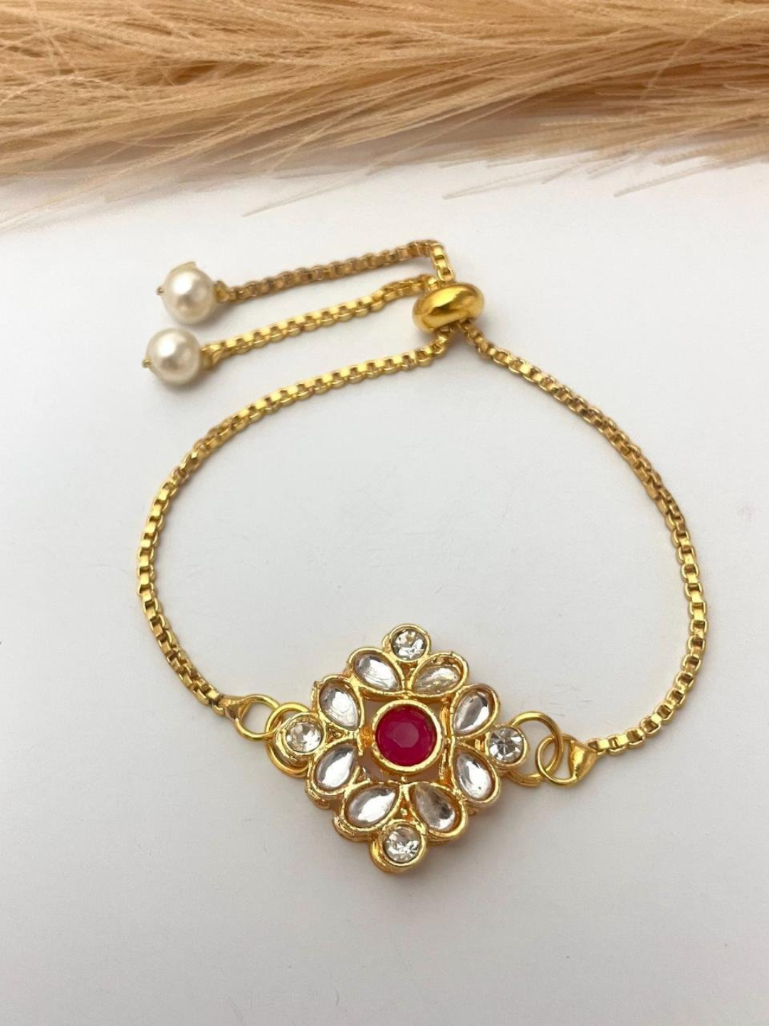 Women's Jewellery Red – Floral Print