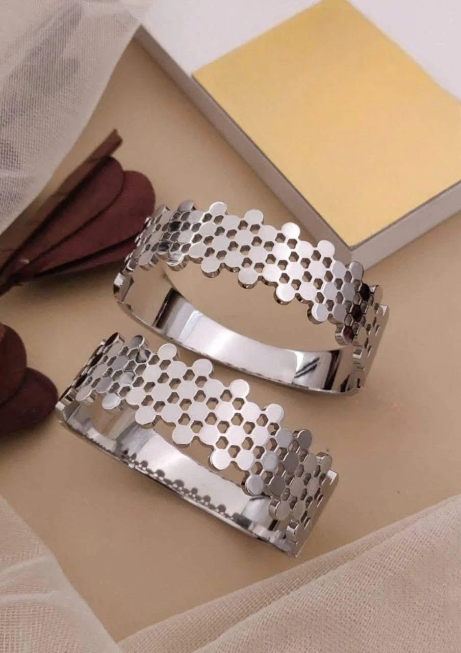 Women's Bra Silver