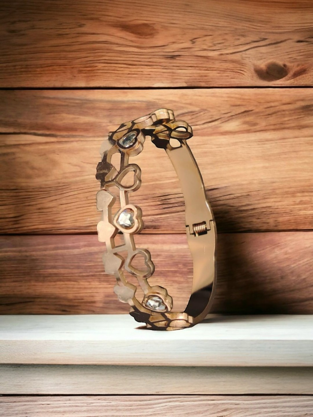 Elegant Anti-Tarnish Steel Bracelet Gold