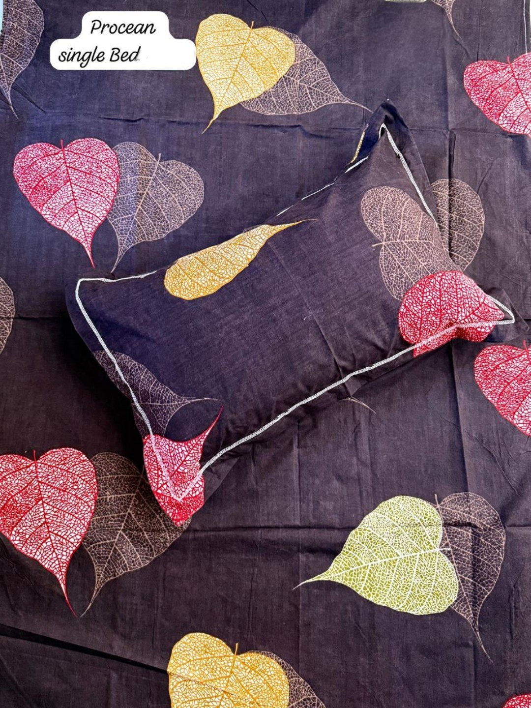 Bedsheet Purple – Graphic Print