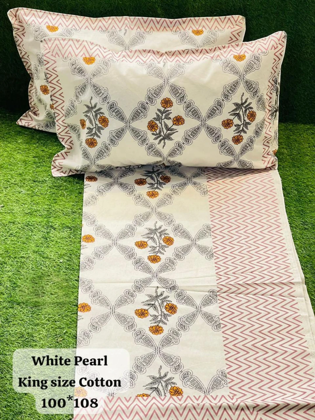 Cotton Bedsheet White