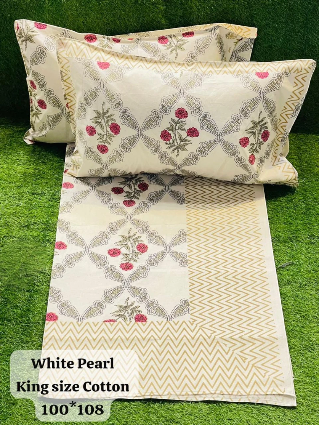 Cotton Bedsheet White