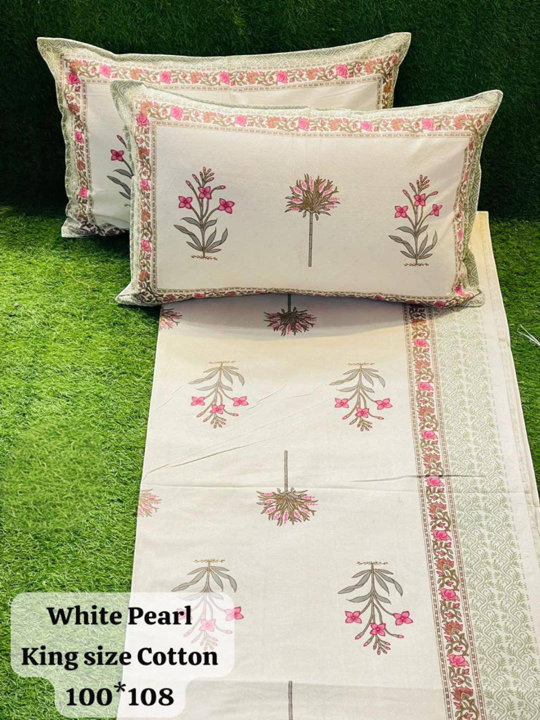 Cotton Bedsheet White