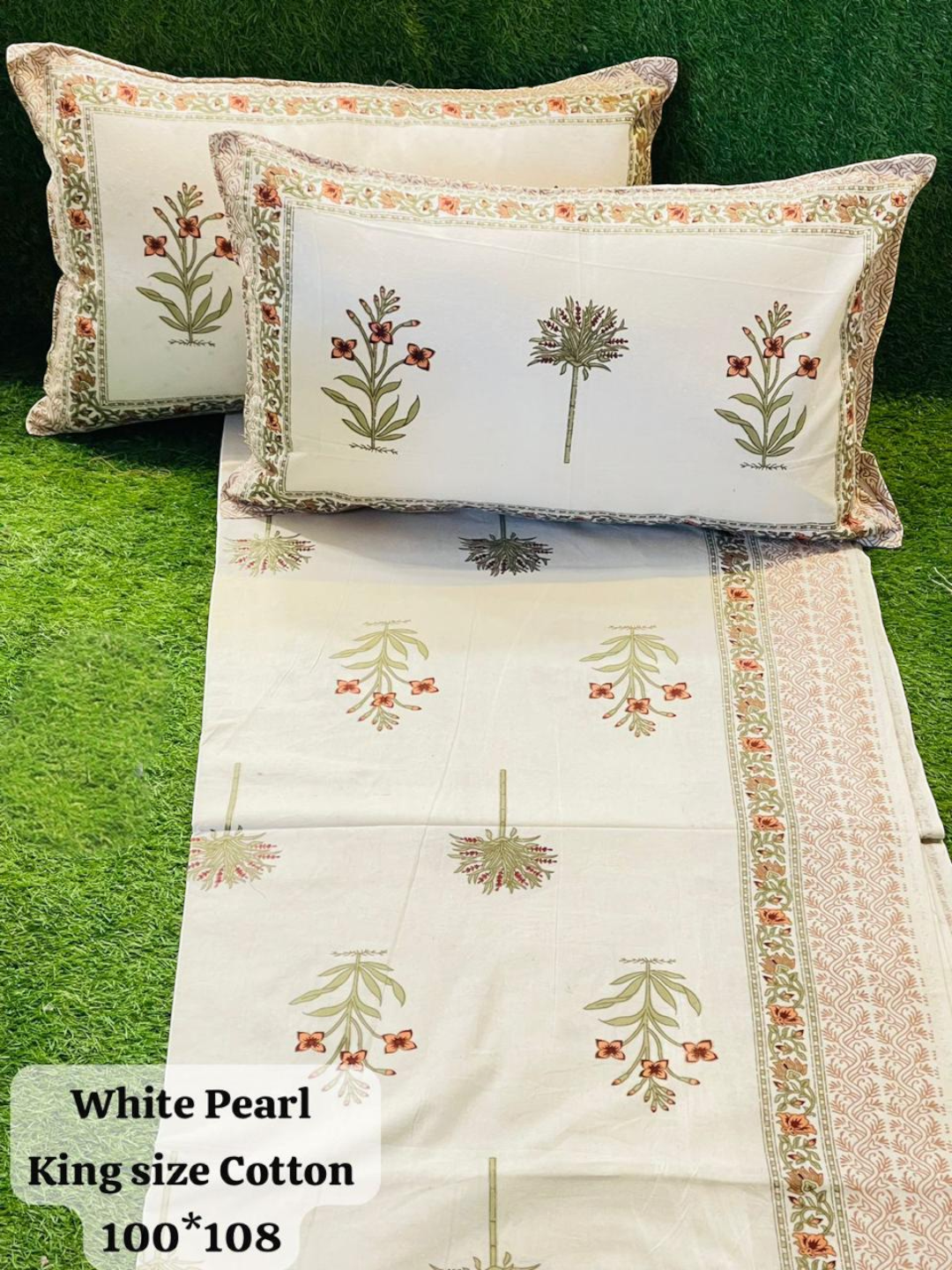 Cotton Bedsheet White