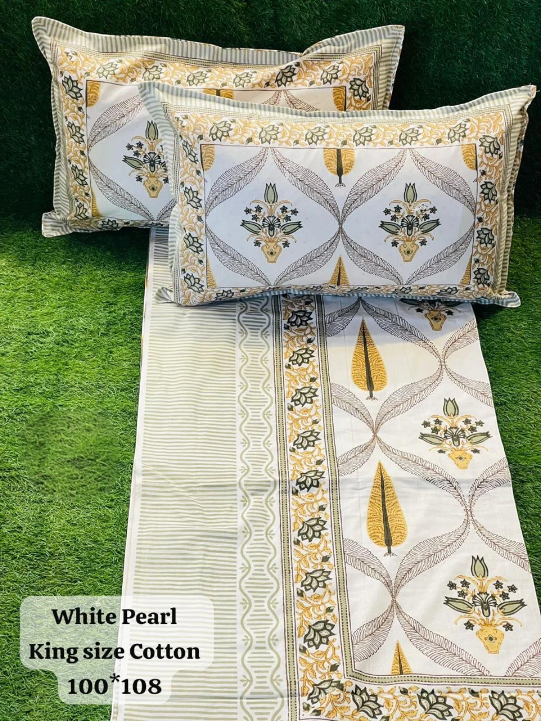 Cotton Bedsheet White
