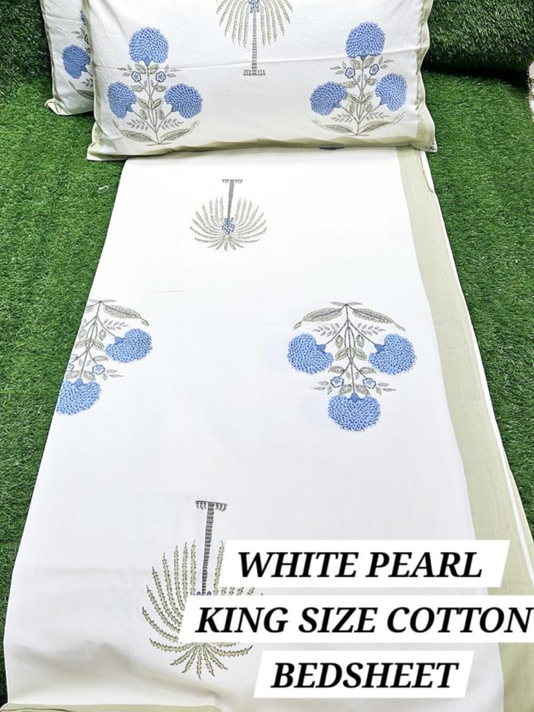 Cotton Bedsheet White