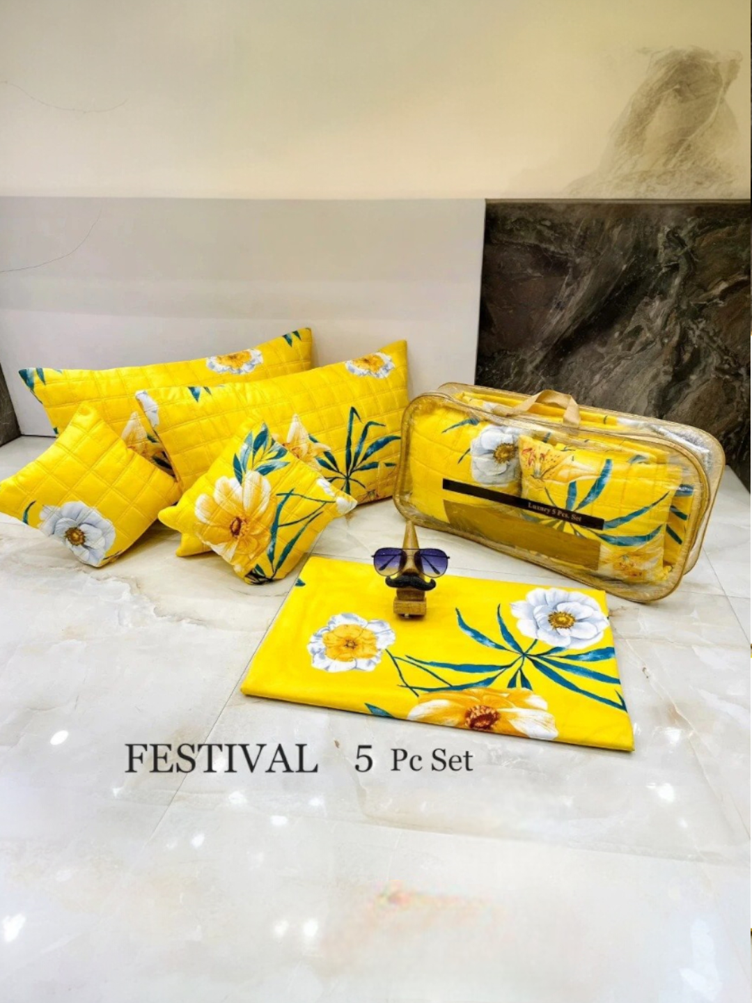 Bedding Set Yellow
