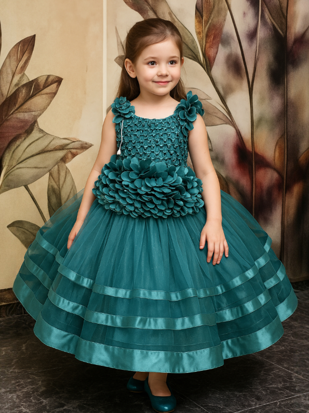 Girls' Dress Blue – Party Wear